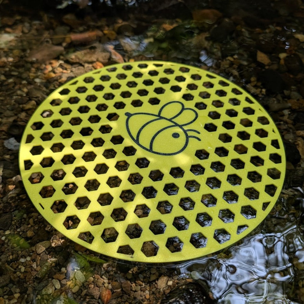 Abreuvoir à abeilles flottant pour bac d'eau modèle "L'Îlot" La Buse Qui File
