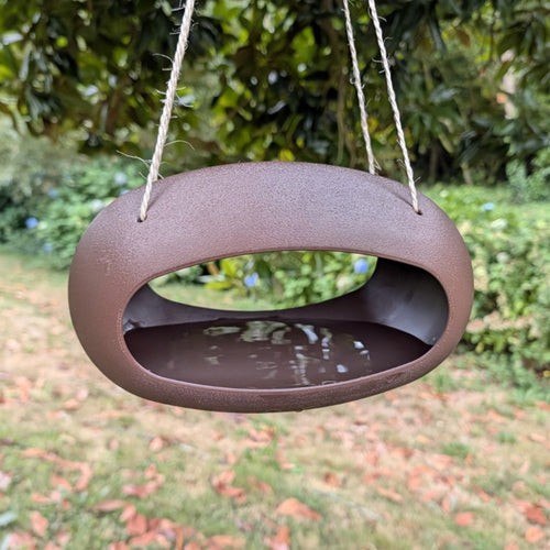 Abreuvoir - bain à oiseaux à suspendre modèle "Le Galet" La Buse Qui File
