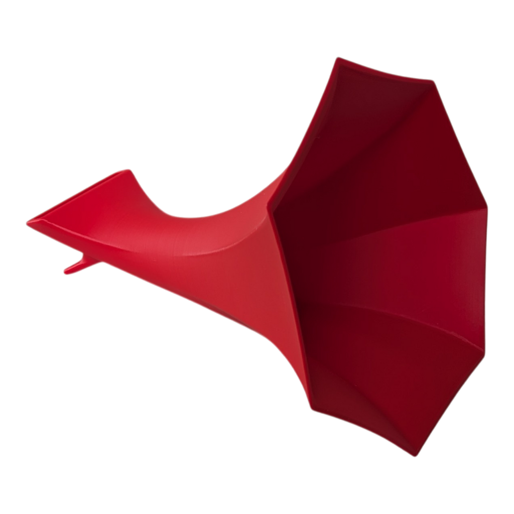Amplificateur de son passif pour téléphone - Style Gramophone La Buse Qui File