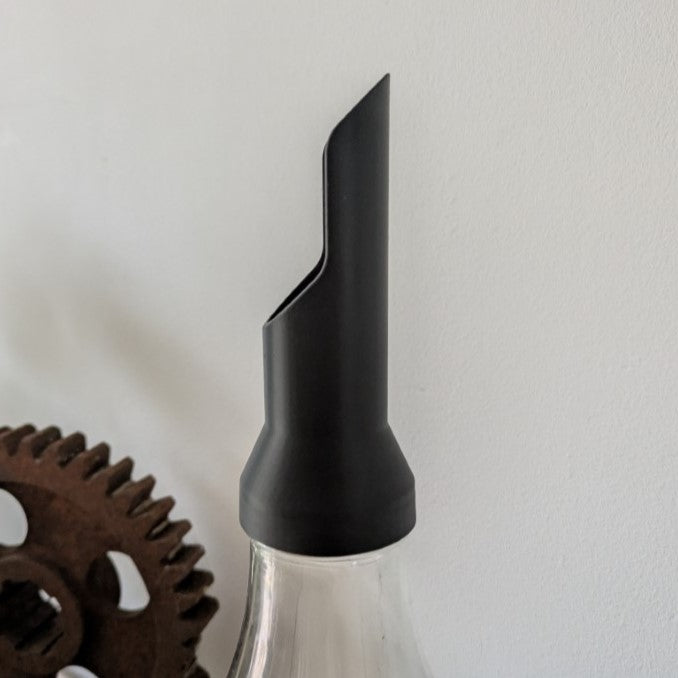 Bec verseur de graines pour bouteille d'eau en verre 1L "Le Bec"
