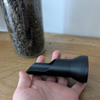 Bec verseur de graines pour bouteille d'eau en verre 1L "Le Bec"