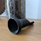 Bec verseur de graines pour bouteille d'eau en verre 1L "Le Bec"