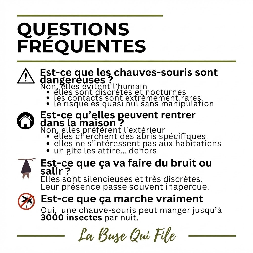 Nichoir & Gîte à chauve-souris extérieur haute résistance "L'Écho"