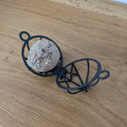 Support porte boule de graisse réutilisable modèle "La Cage"