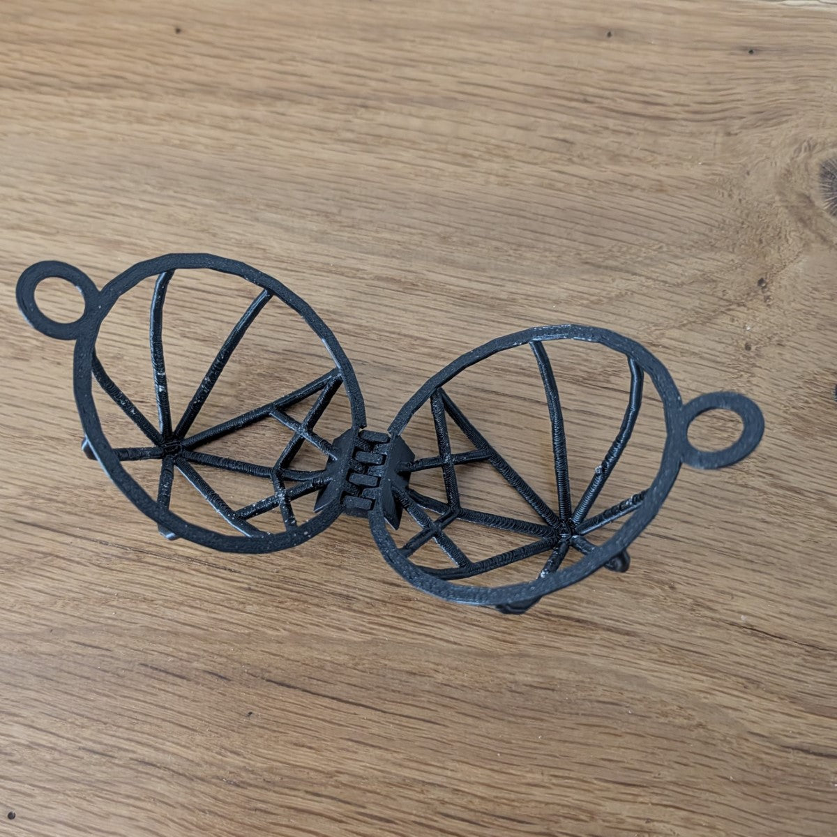 Support porte boule de graisse réutilisable modèle "La Cage"