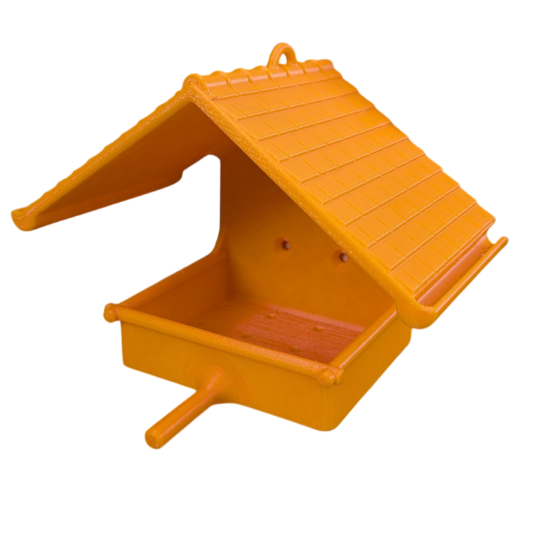 Mangeoire à oiseaux pour boule de graisse modèle maison La Buse Qui File