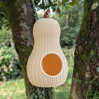 Mangeoire à oiseaux à suspendre design original - Le Butternut La Buse Qui File