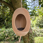 Mangeoire à oiseaux à suspendre modèle "La Cannelé"
