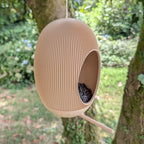 Mangeoire à oiseaux à suspendre modèle "La Cannelé"