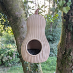 Mangeoire à oiseaux à suspendre design original - Le Butternut
