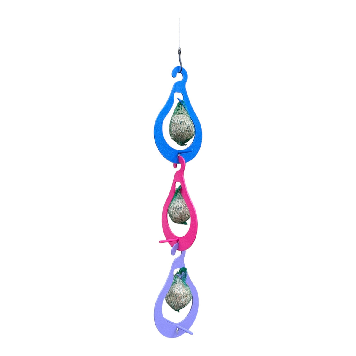 Mangeoire "La Poire" — Triple support pour boules de graisse suspendu