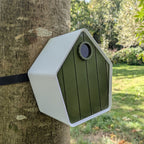 Nichoir à Oiseaux Le Pavillon avec Sangle - Conforme LPO La Buse Qui File