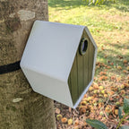 Nichoir à Oiseaux Le Pavillon avec Sangle - Conforme LPO La Buse Qui File
