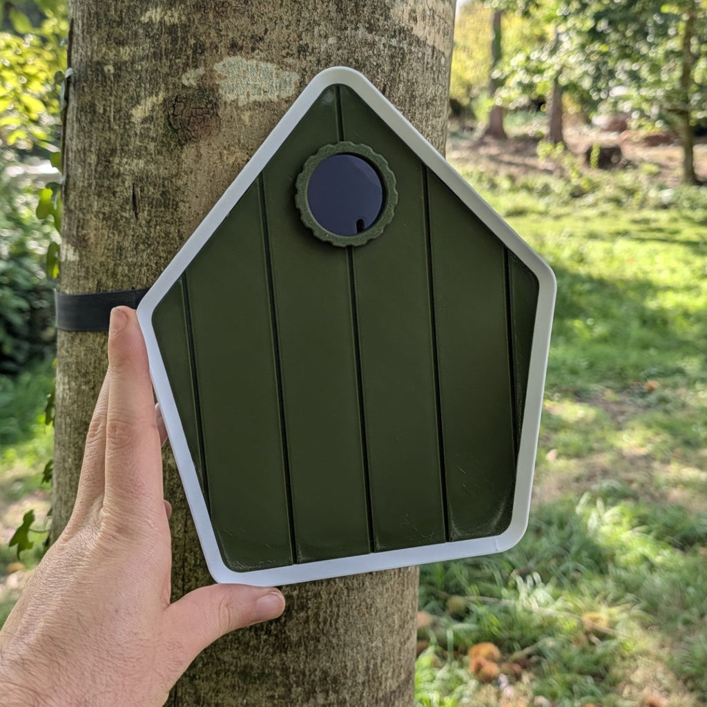 Nichoir à Oiseaux Le Pavillon avec Sangle - Conforme LPO La Buse Qui File