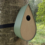Nichoir à oiseaux fixation à sangle modèle "La Larme"