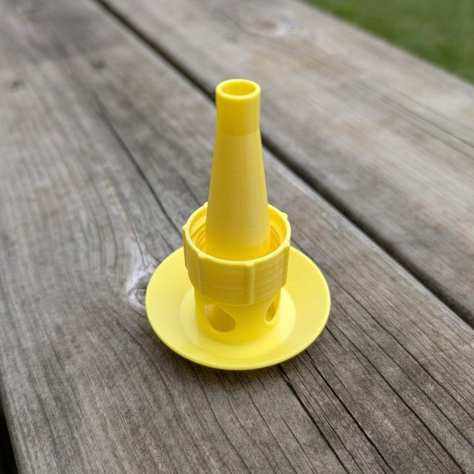 Pièges à frelons asiatique pour bouteille plastique d'eau ou soda modèle "Le Dôme" La Buse Qui File